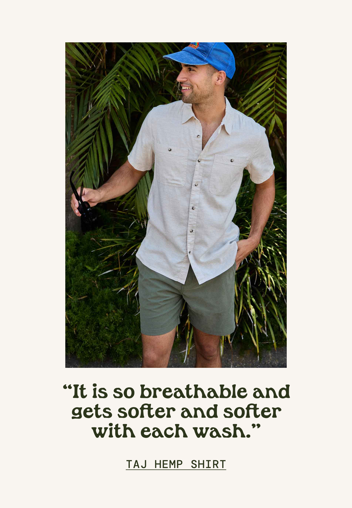 Men's Taj Hemp Shirt