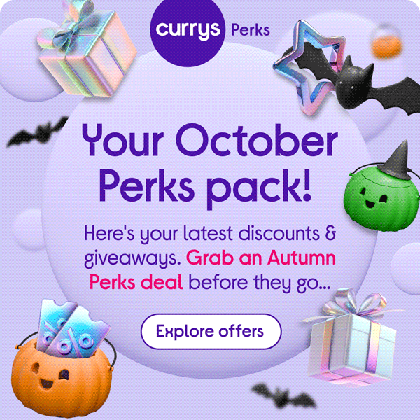 Your October Perks pack.