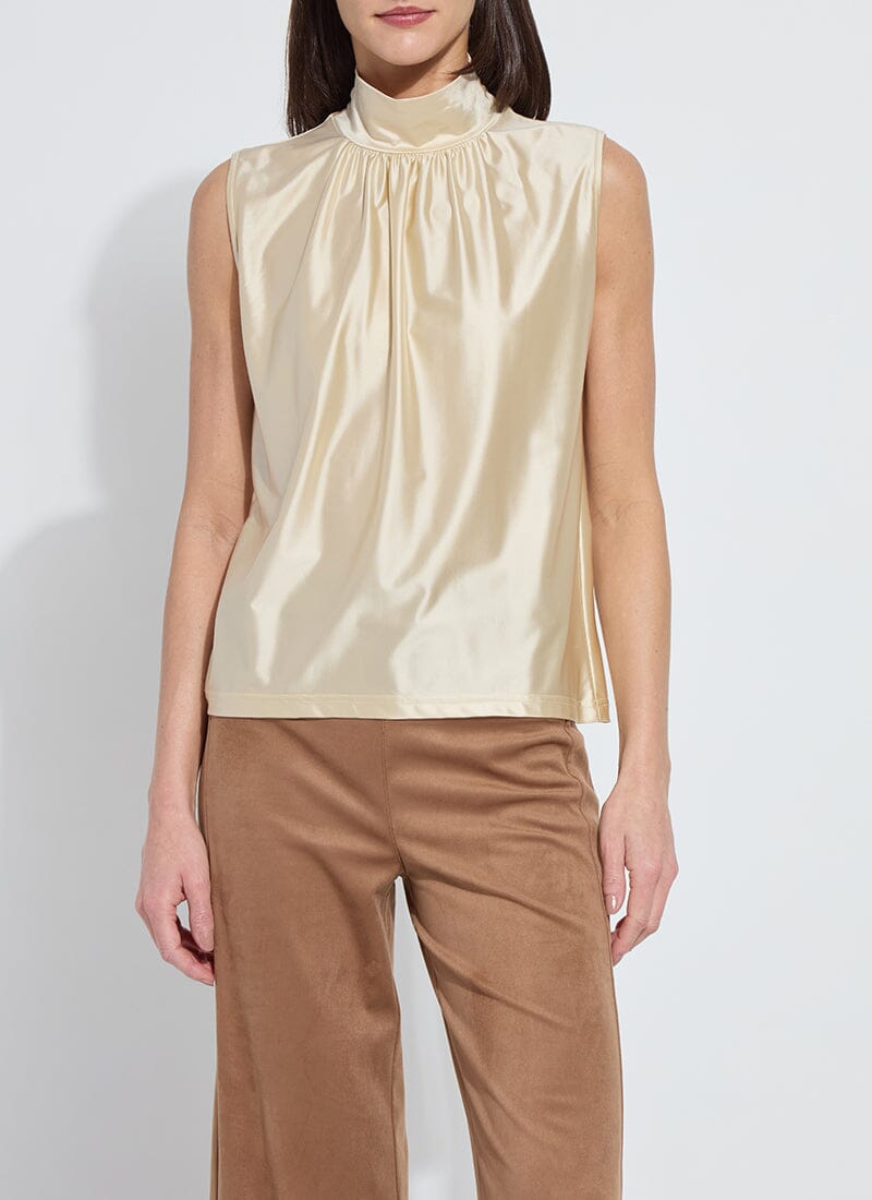 Image of Marcia Turtleneck Rushing Top