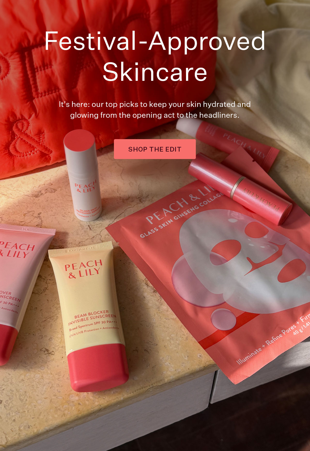 Festival-Approved Skincare