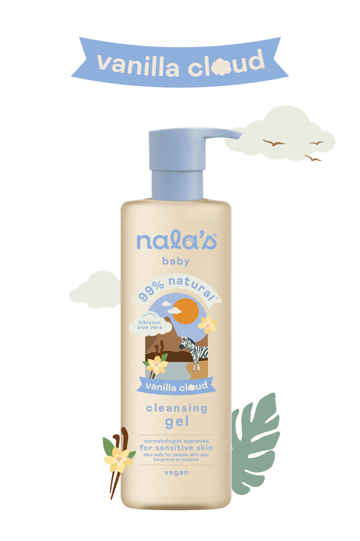 Image of Vanilla Cloud Cleansing Gel 200ml
