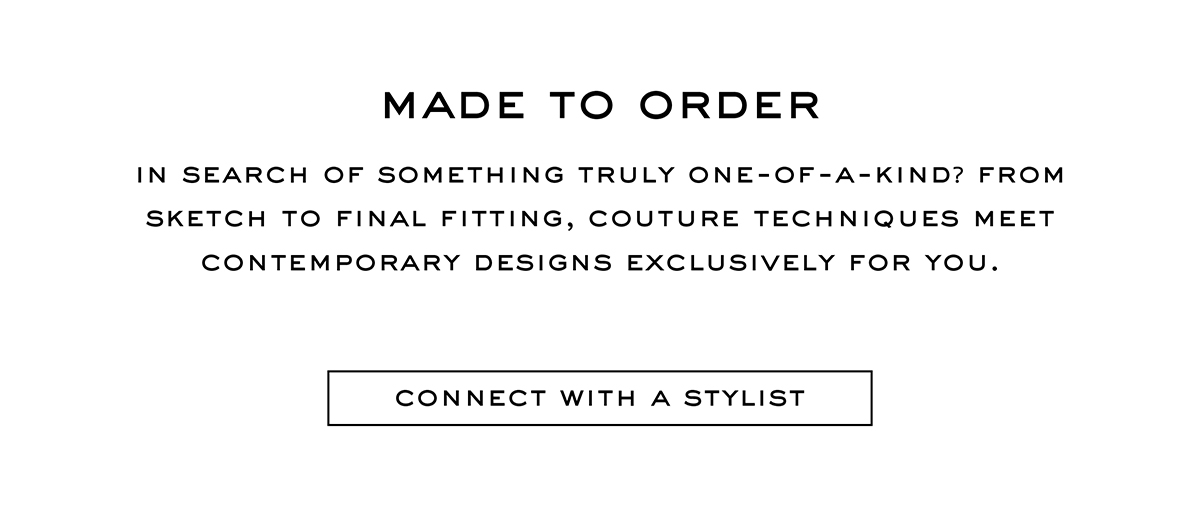 CONNECT WITH A STYLIST