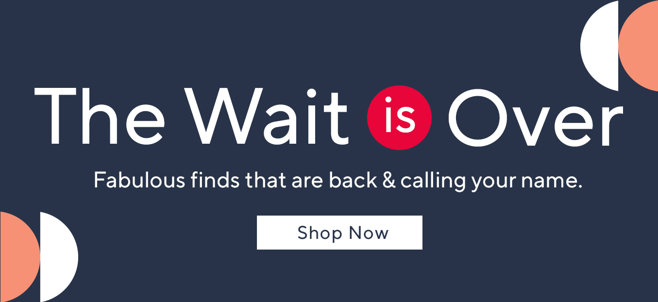 It's Back in Stock