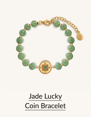 Jade Lucky Coin Bracelet