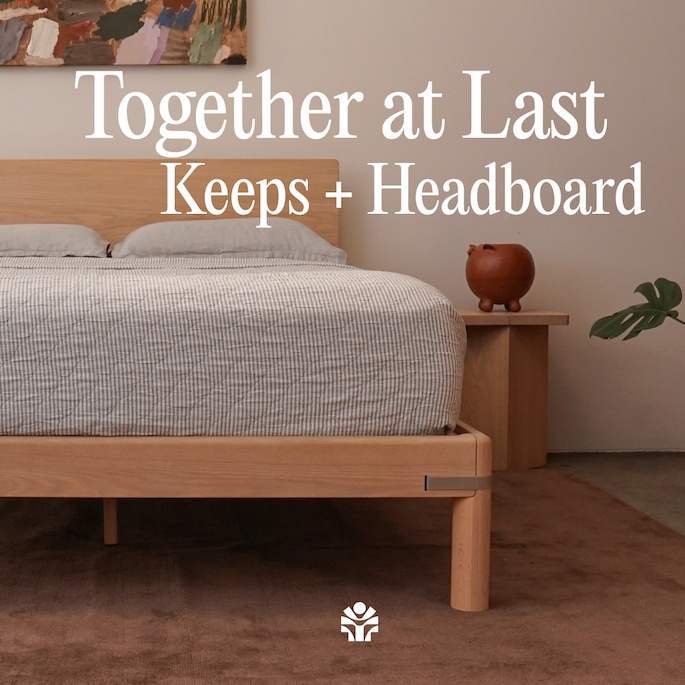 Keeps Strap Bed Frame with solid wood Attached Headboard Easy Assembly