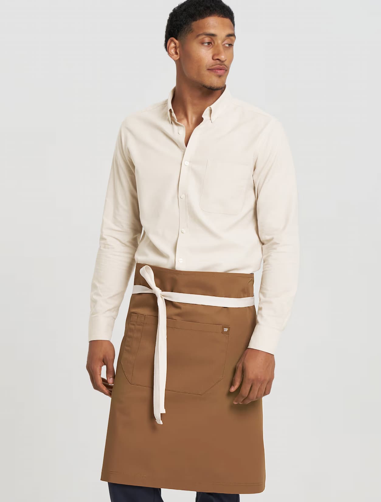 Rory Waist Apron in Toffee