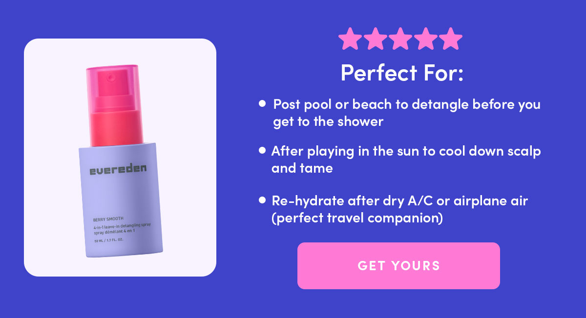 Perfect for post pool or beach, after playing in the sun, re-hydrate