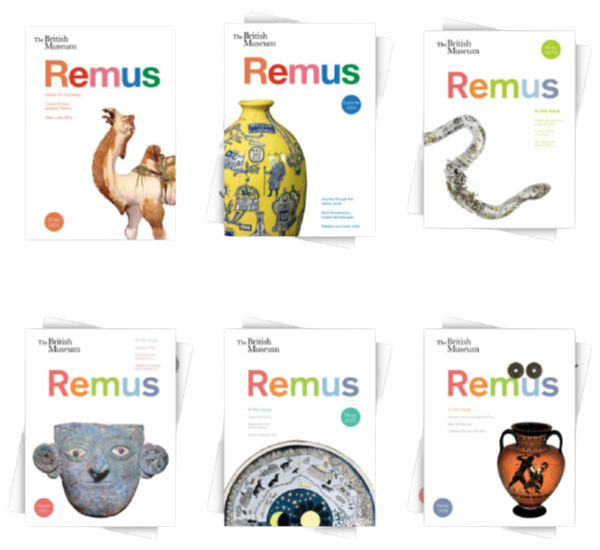 Cover artwork of Remus Magazine.
