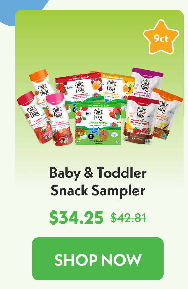 Baby & Toddler Pantry Snack Sampler
