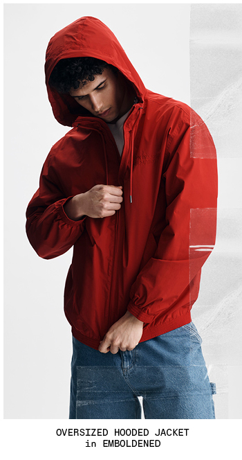Oversized Hooded Jacket Emboldened