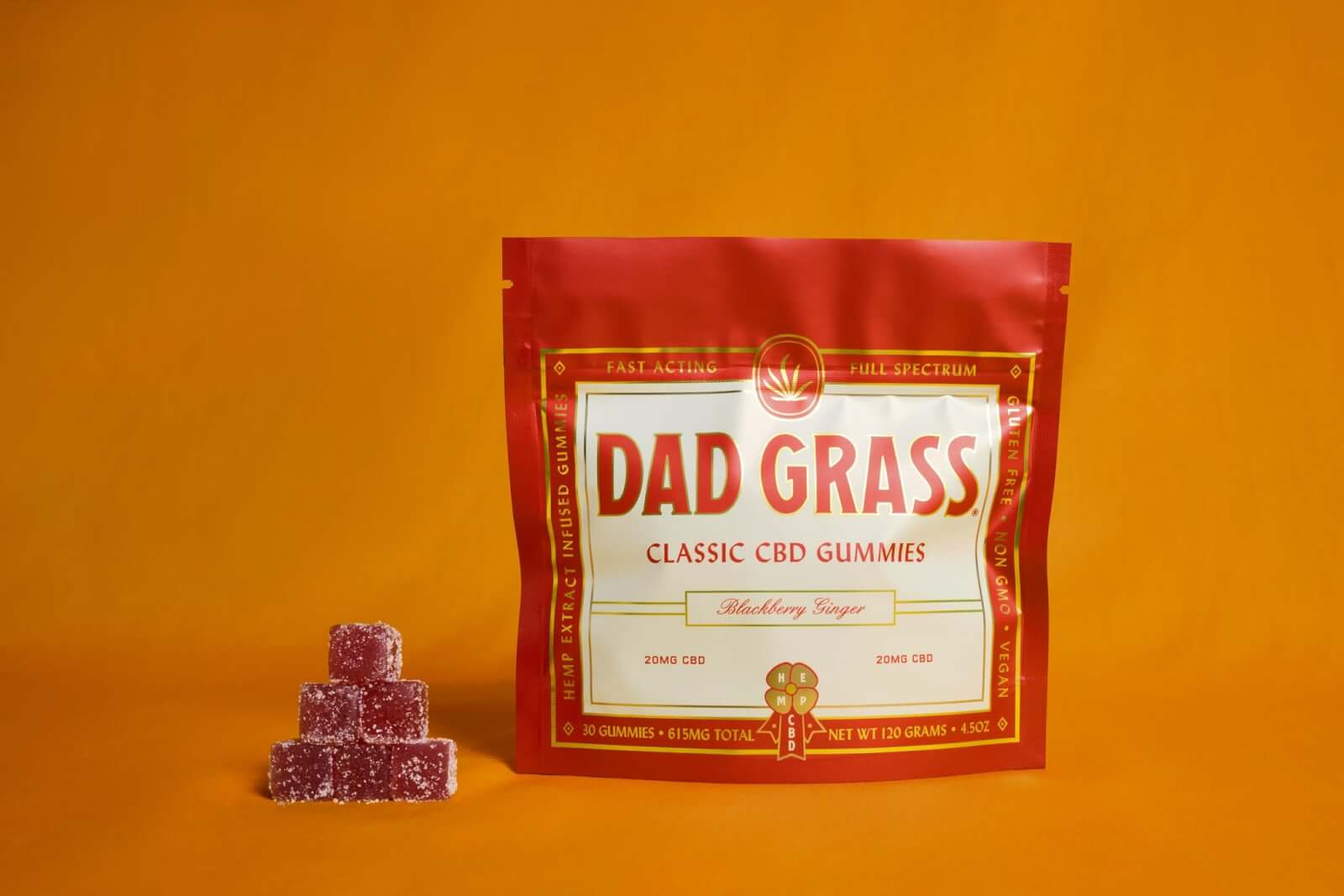 Image of Dad Grass Classic Formula CBD Gummies