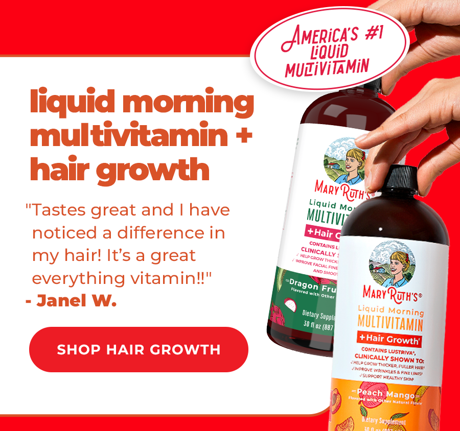 Liquid Morning Multivitamin + Hair Growth