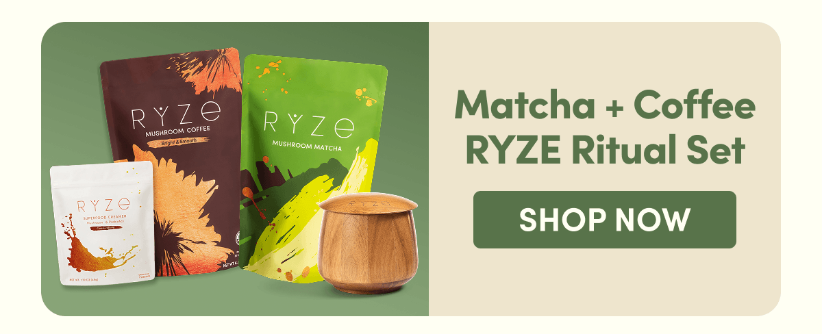Matcha + Coffee RYZE Ritual Set | Shop Now