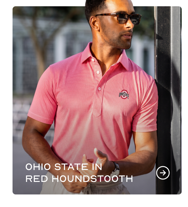 Ohio State in Red Houndstooth