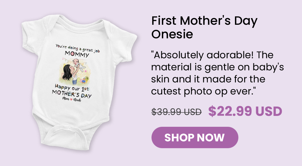 First Mother's Day Onesie