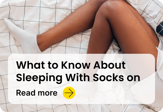 What to Know About Sleeping With Socks on