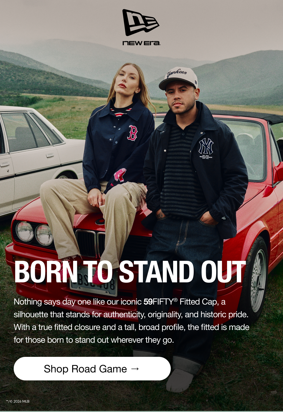 Born to Stand Out. Shop Road Game.