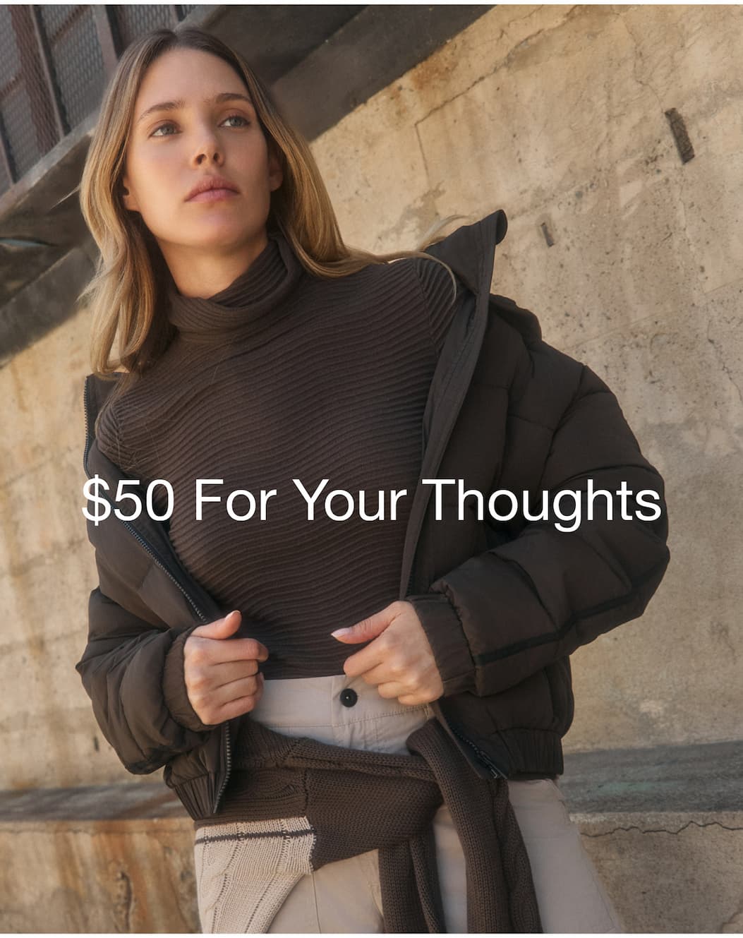 $50 For Your Thoughts