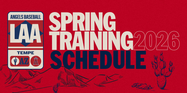 Angels Baseball Spring Training 2026 Schedule