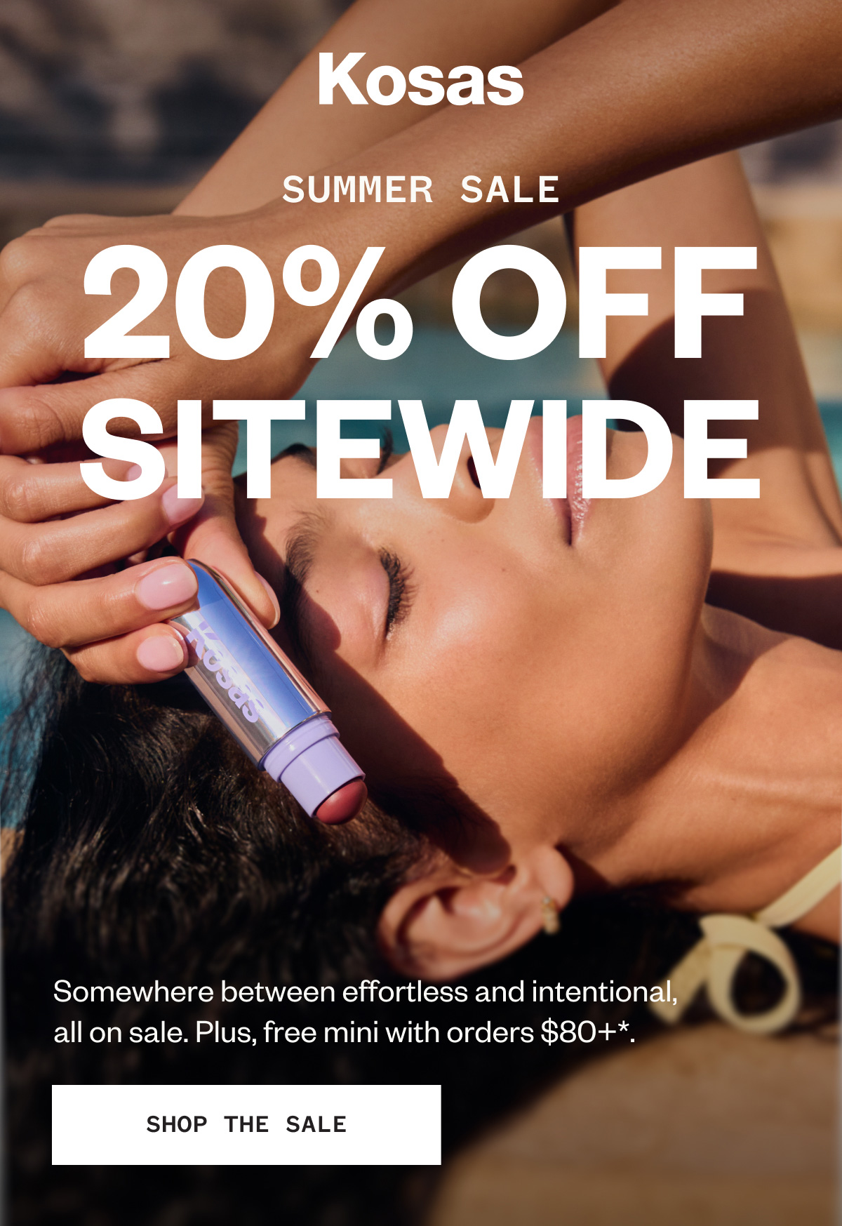 Somewhere between effortless and intentional, all on sale. Plus, free mini with orders $80+*.