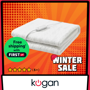 Kogan SmarterHome™ Electric Fitted Blanket (Queen) Product Image