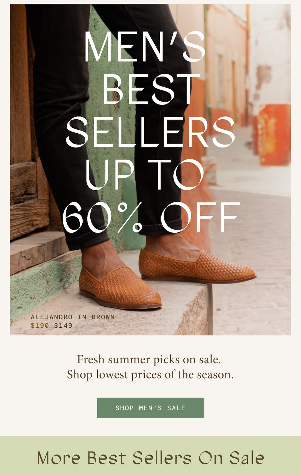 Men's Best Sellers up to 60% Off