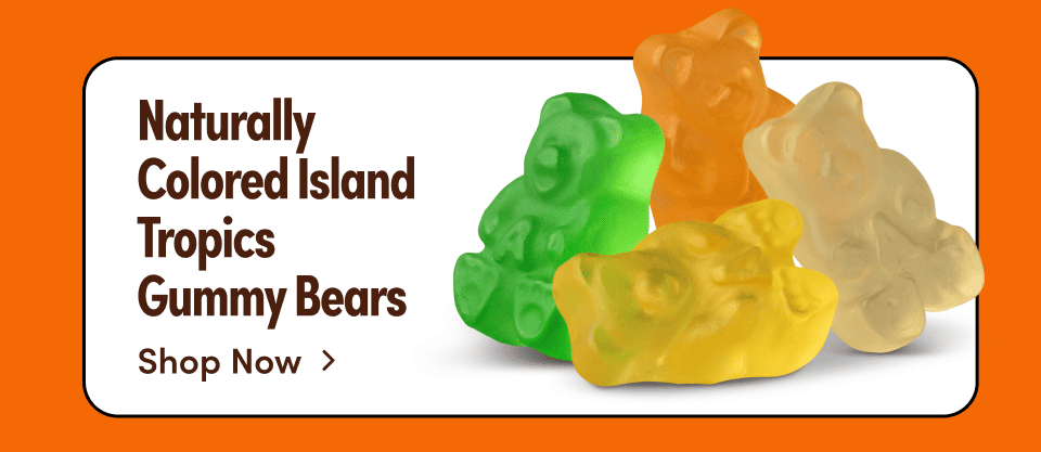 Naturally ColoredIsland Tropics Gummy Bears