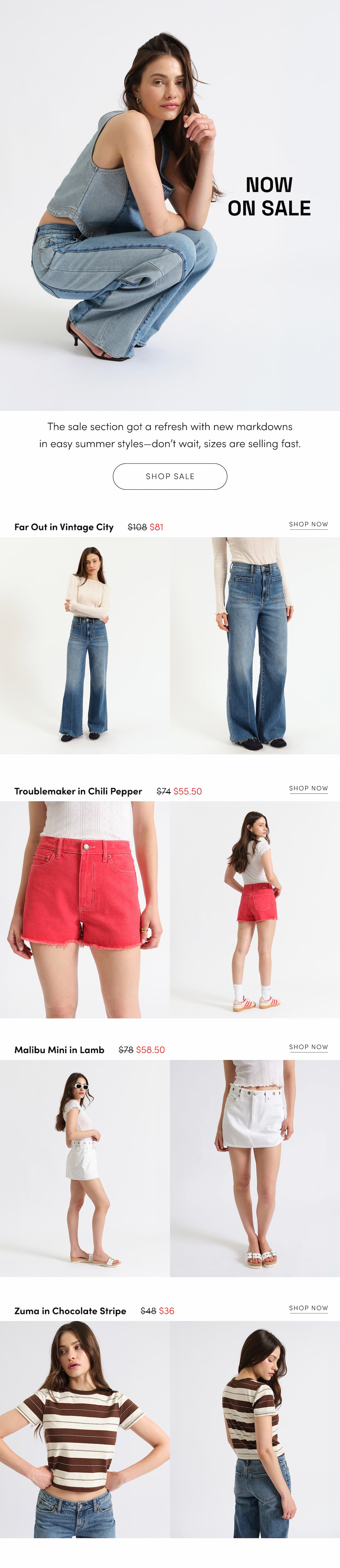 SHOP SALE
