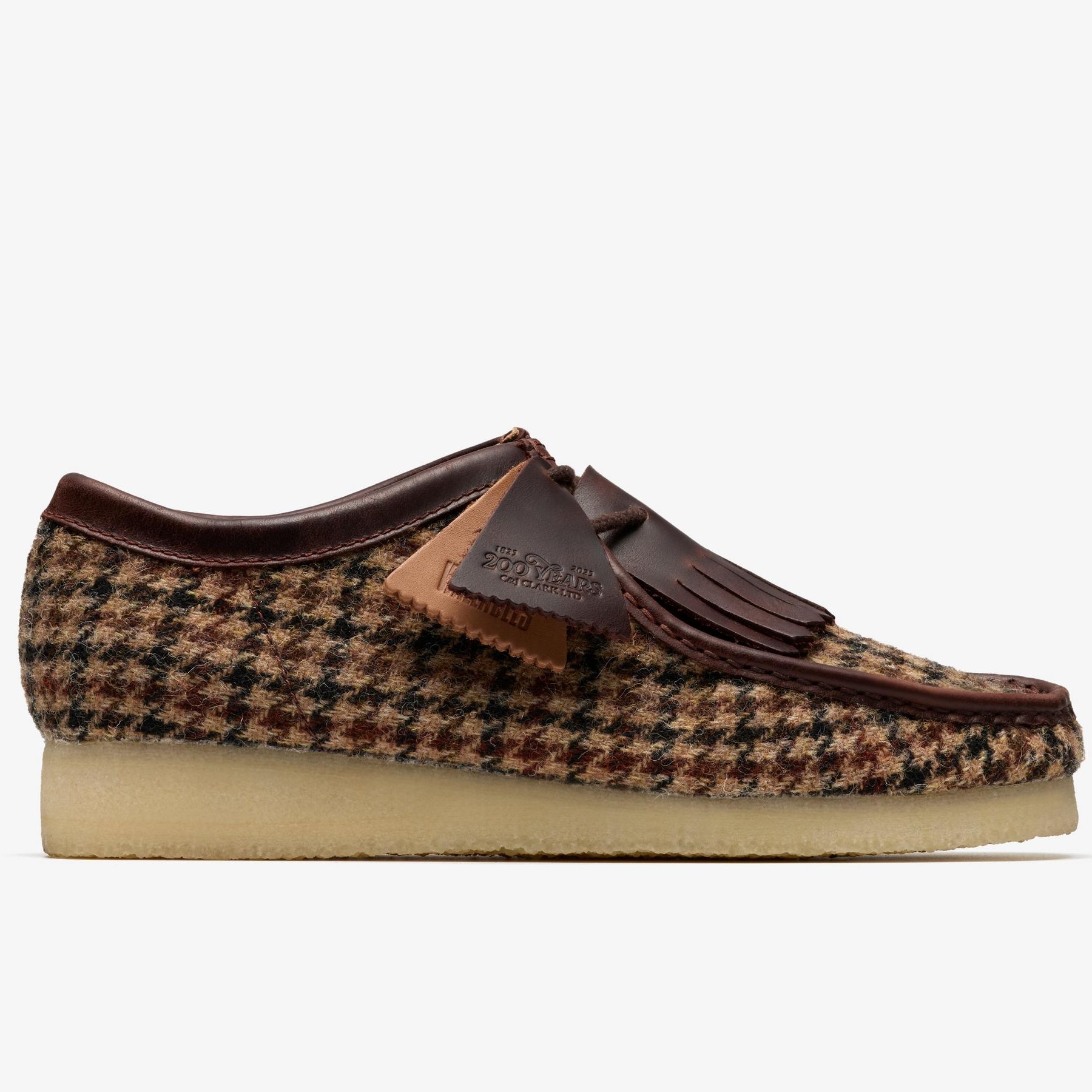 Shop Wallabee Brown Tweed Combination