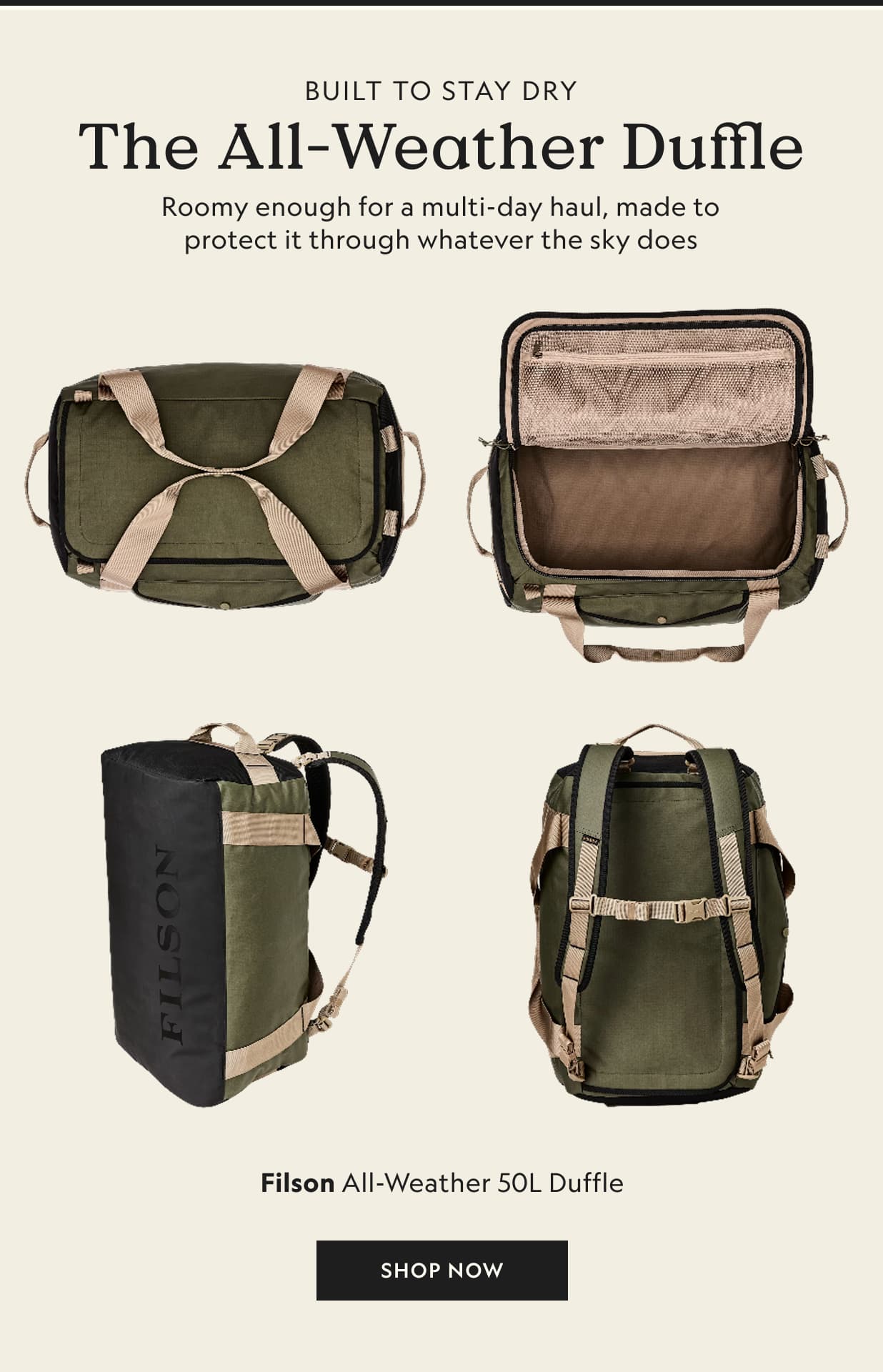 The All-Weather Duffle