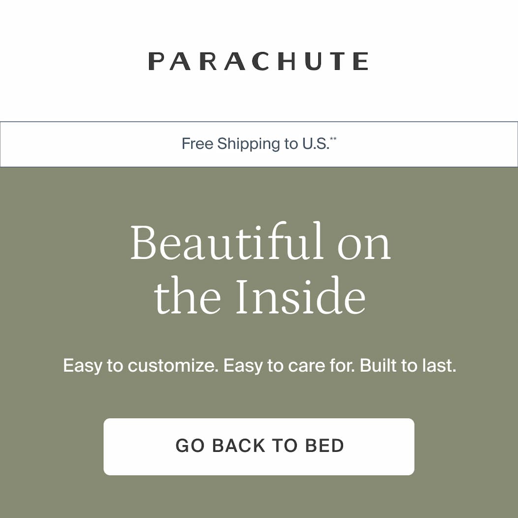 Beautiful on the inside. Go back to bed.