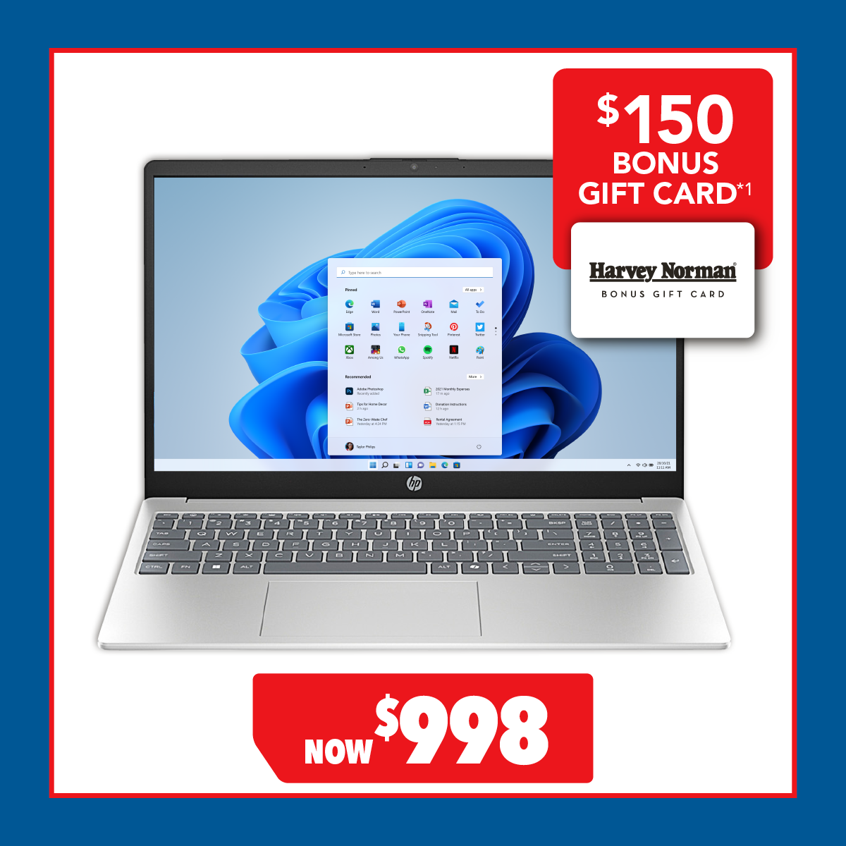 HP 15-FD1368TU 15.6" Laptop - Intel Core 5 