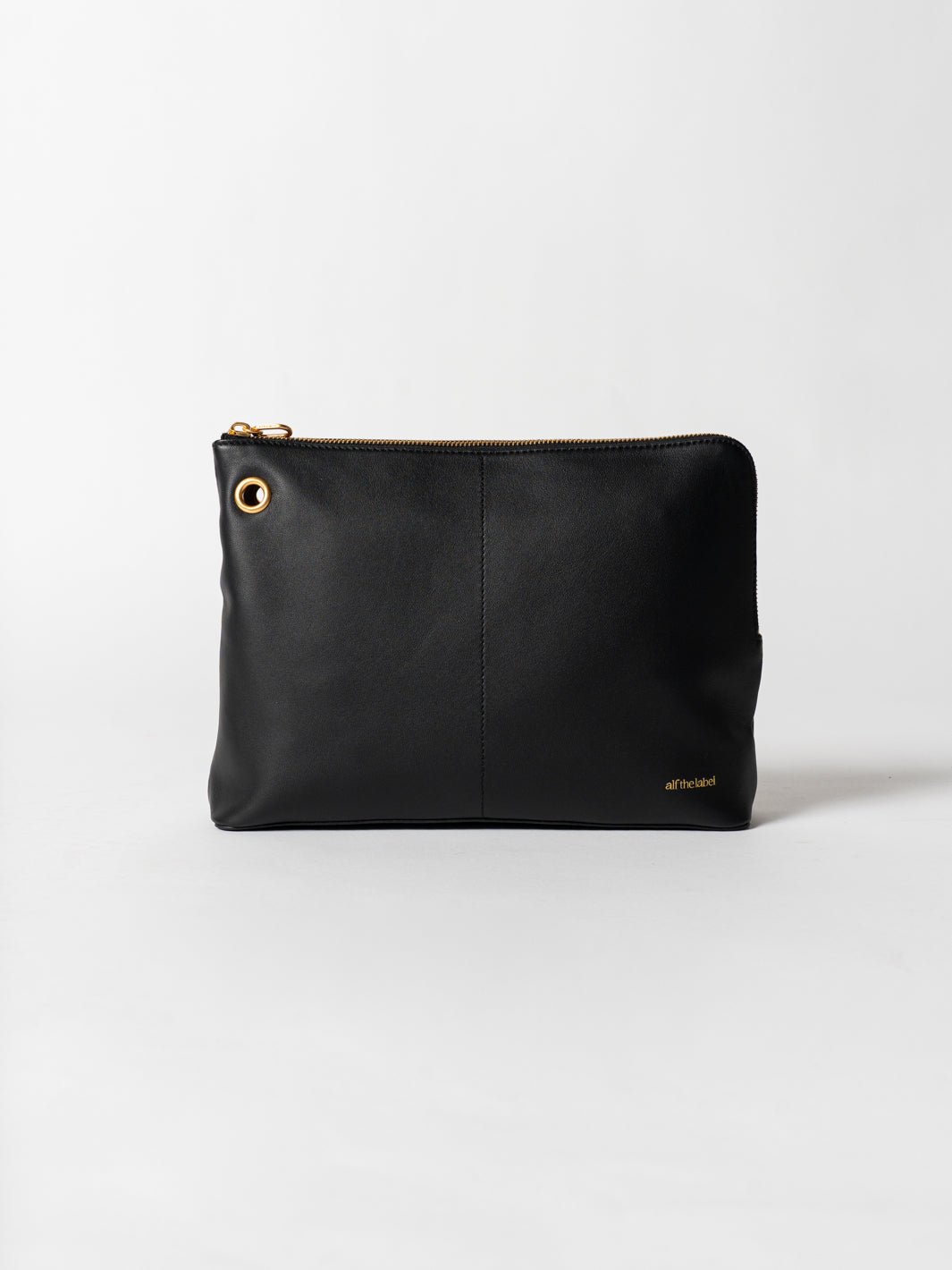 Grande Pouch Black Nappa Leather