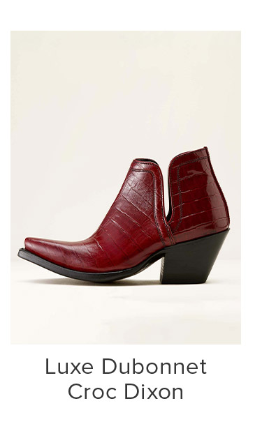 Luxe Dubonnet Croc Dixon 