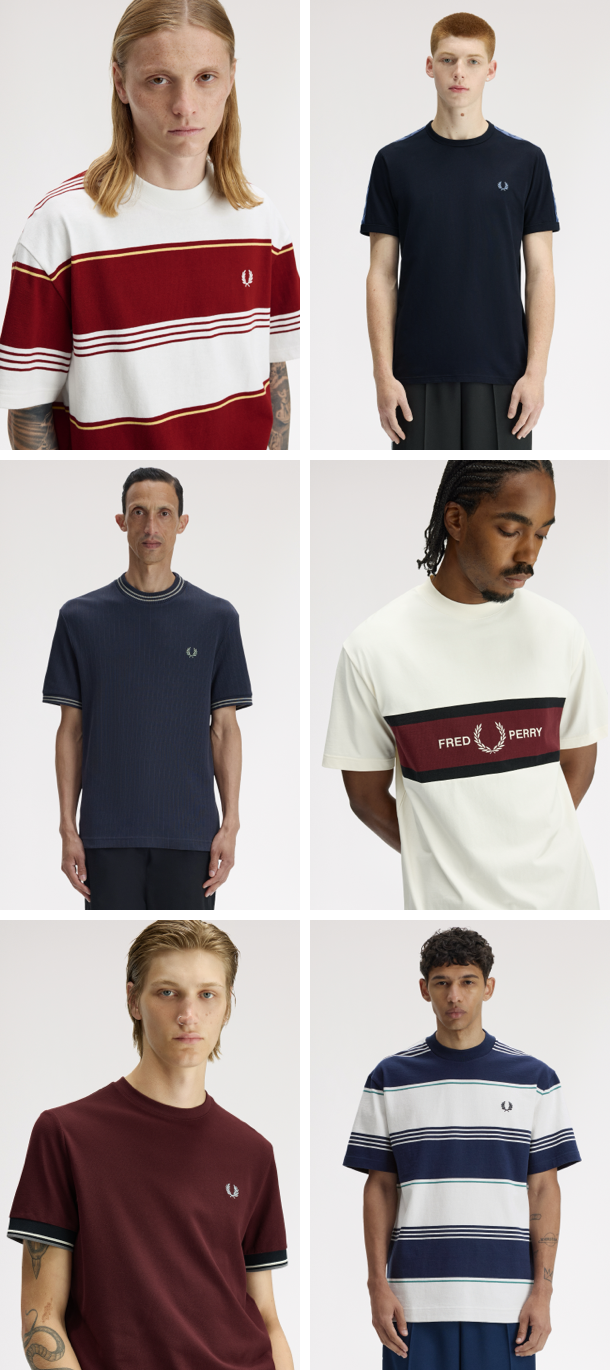 A selection of T-shirts