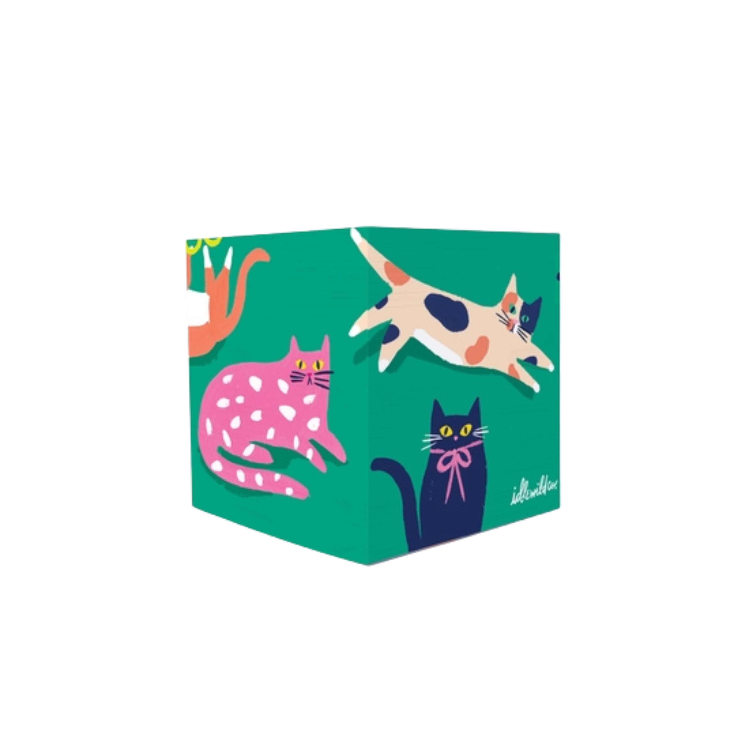 Image of Cats Sticky Note Cube
