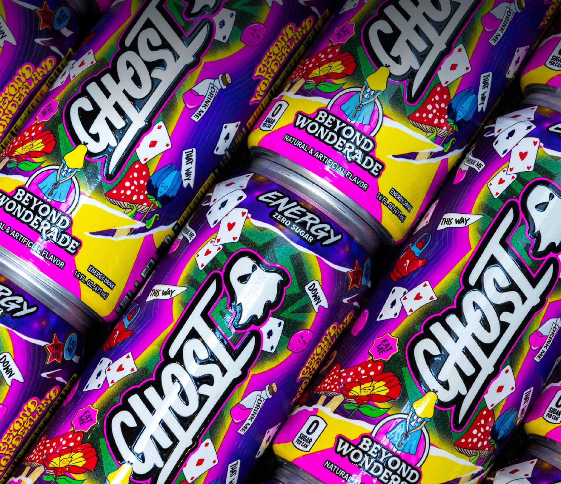 Get a Free Can of GHOST®&nbsp;ENERGY x BEYOND WONDERLAND "BEYOND WONDERADE"