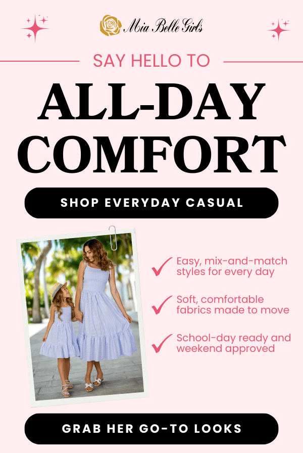 Say hello to all-day comfort. Shop Everyday Casual