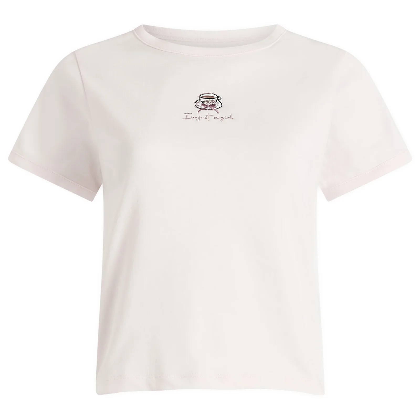 House Of Sunny Im Just A Girl Baby Tee