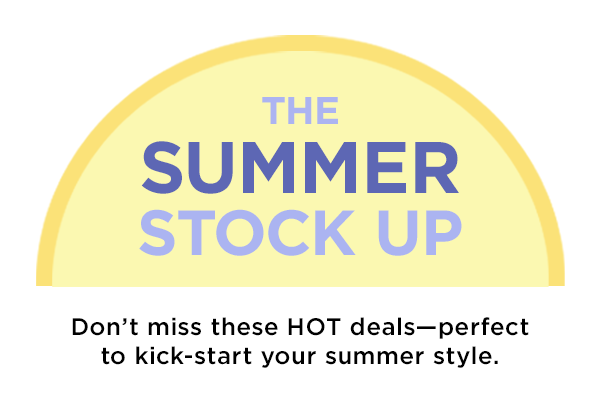 Summer Stock Up