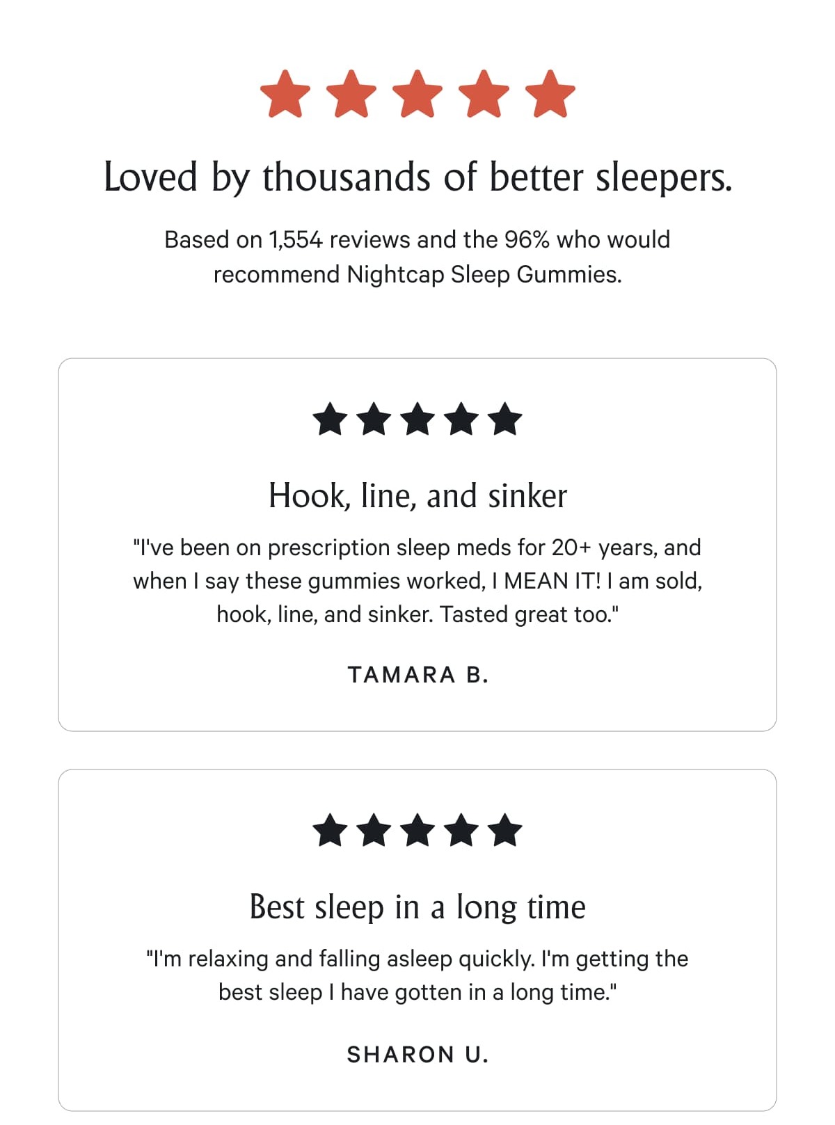 Loved by thousands of better sleepers.