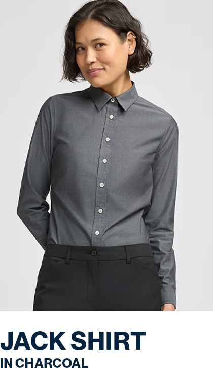 Jack Shirt in Charcoal