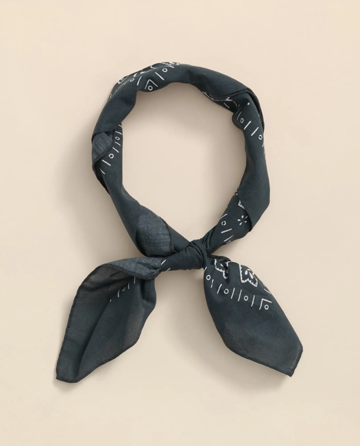 Image of Cotton Bandana Print Neckerchief