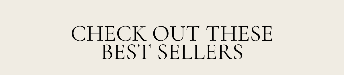 Best Sellers
