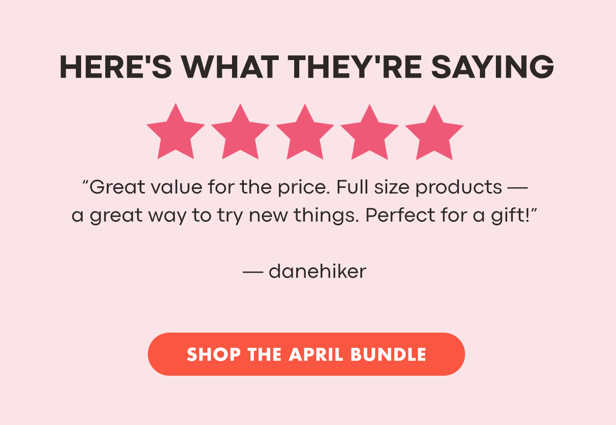 SHOP THE APRIL BUNDLE