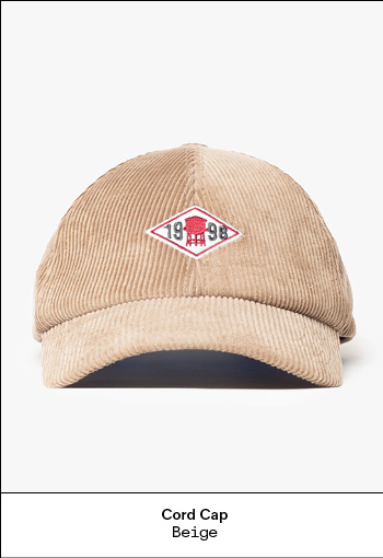 Cord Cap Beige