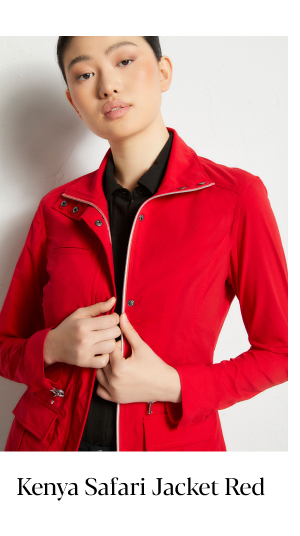 Kenya Safari Jacket Red