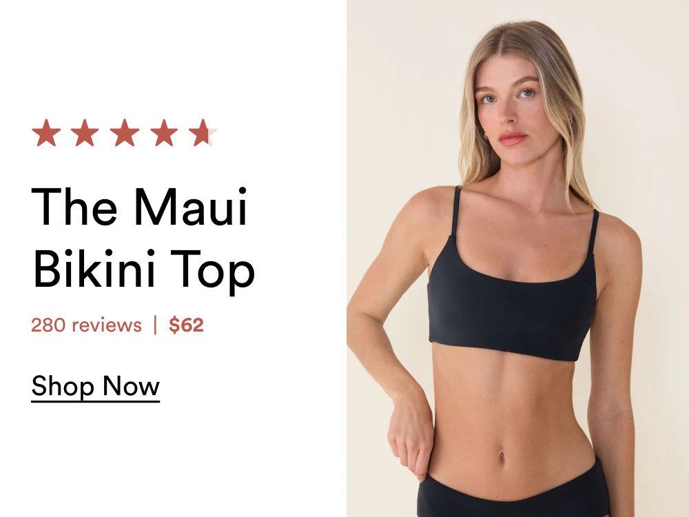 The Maui Bikini Top