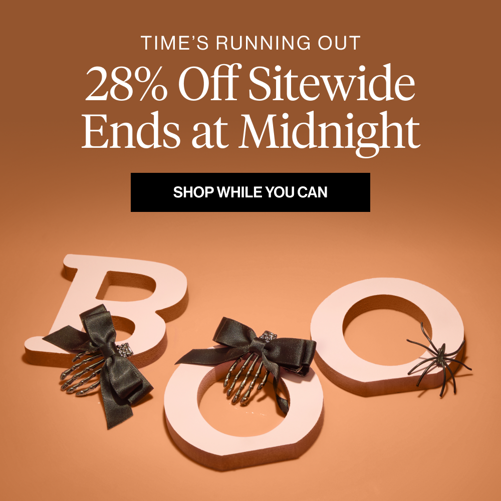28% Off Sitewide Ends at Midnight