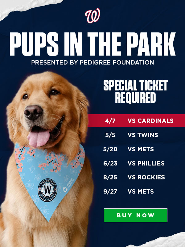 Click to buy tickets to Pups in the Park!